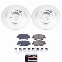 Power Stop 19-21 Hyundai Tucson Rear Z23 Coated Brake Kit