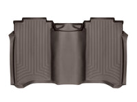 WeatherTech 2017+ Nissan Titan / Titan XD Rear FloorLiner - Cocoa (Crew Cab; Fits Both Vinyl/Carpet)