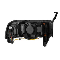 AlphaRex 94-01 Dodge Ram 1500 NOVA LED Headlights Chrome w/ Activ. Light Seq. Signal and SB DRL