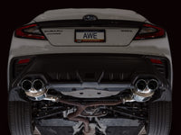 AWE Tuning 22-25 Subaru VB WRX Touring Edition Axle-Back Exhaust - Chrome Silver Tips