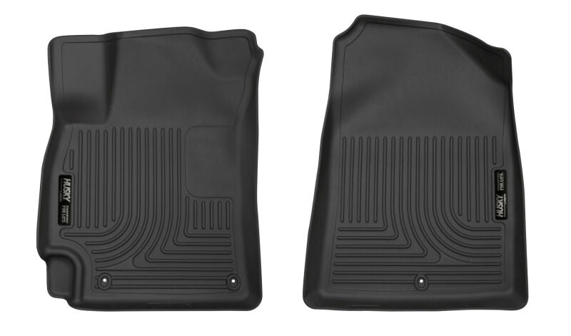 Husky Liners 17-20 Hyundai Elantra WeatherBeater Front Floor Liner - Black