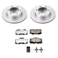 Power Stop 95-02 Toyota 4Runner Front Z36 Coated Truck & Tow Brake Kit