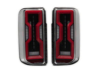 Raxiom 21-26 Ford Bronco Axial Series LED Tail Lights- Black Housing- Clear Lens