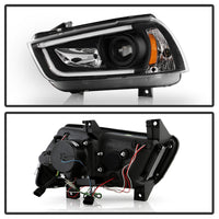 Spyder 11-14 Dodge Charger Halogen Model Only High-Power LED Headlights - (PRO-YD-DCH11PL-BK)