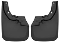 Husky Liners 16-22 Toyota Tacoma w/ OE Fender Flares Custom Molded Front Mud Guards - Black