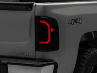 Raxiom 07-14 Chevrolet Silverado 1500 Axial Series LED Tail Lights- Black Housing (Smoked Lens)