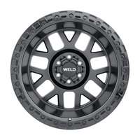 Weld Off-Road W104 20X9 Cinch 6X135 6X139.7 ET00 BS5.00 Satin Black - 106.1