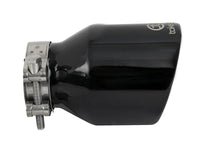 aFe Takeda Universal Exhaust Tip 2-1/2 IN Inlet x 4 IN Outlet x 6 IN L- Black