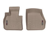 WeatherTech 2016+ BMW X1 Front FloorLiner - Tan