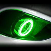 Oracle 01-04 Nissan Xterra Surface Mount LED Fog Light Halo Kit - Green
