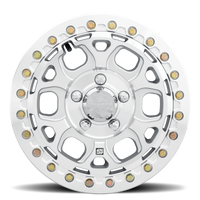 Method MR416 Beadlock 15x7 / 5x4.5 / 55mm Offset / 68.00mm Bore - Machined Clear Coat Wheel