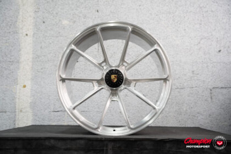 Vossen X Champion RS92 21X9.5 / ET53 / 5X130 / Brushed Gloss Clear Wheel / Panamera - Front