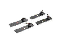 Raxiom 76-86 Jeep CJ7 Axial Series LED Side Marker Lamps- Smoked- Front and Rear