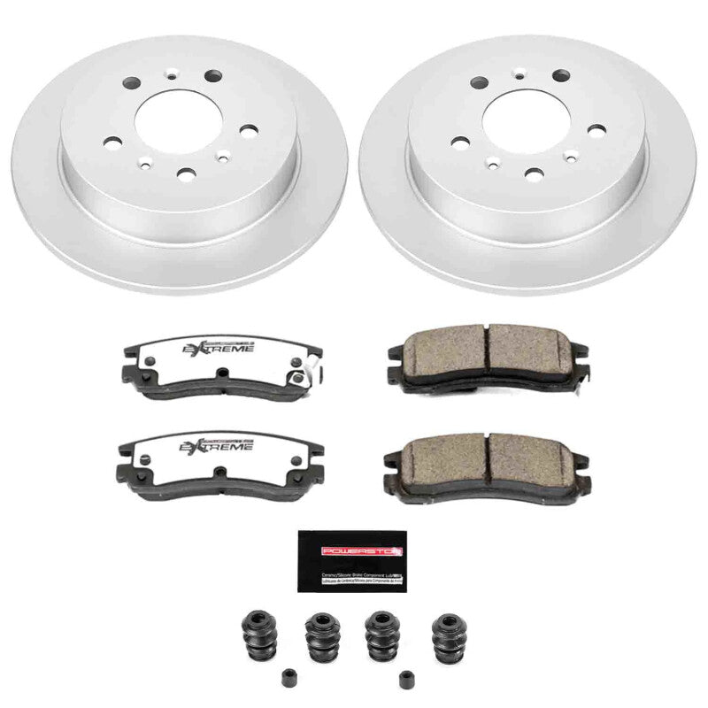 Power Stop 08-09 Buick Allure Rear Z26 Coated Brake Kit
