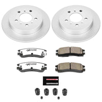 Power Stop 08-09 Buick Allure Rear Z26 Coated Brake Kit