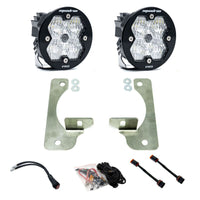 Baja Designs 18-25 JL/JT / 20-25 Gladiator Squadron-R Sport 2.0 Fog Kit OE Rubicon Bumper (WC)-Clear