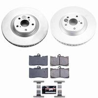Power Stop 09-11 Lexus GS350 Front Z23 Coated Brake Kit