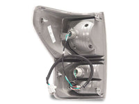 Raxiom 07-13 Toyota Tundra Axial Series Dual C-Shape LED Tail Lights- Black Housing- Clear Lens
