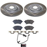 Power Stop 20-25 Audi A4 Allroad Rear Semi-Coated Rotor Kit