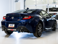 AWE Tuning Subaru BRZ/ Toyota GR86/ Toyota 86 Touring Edition Cat-Back Exhaust- Chrome Silver Tips
