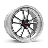 Weld S70 RT-S 18x10in / 5x114.3 BP / 6.2in. BS - Black Center - Polished Shell Wheel
