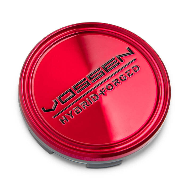Vossen Hybrid Forged Optional Center Cap - Transparent Red