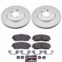 Power Stop 05-23 Chrysler 300 Front Z23 Coated Brake Kit