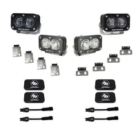 Baja Designs 21+ Ford Raptor/22+ Bronco S2 SAE Pro Fog Pocket Light Kit