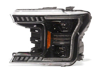 Raxiom 18-20 Ford F-150 LED Halo Surround Headlights with White DRL- Black Housing- Clear Lens