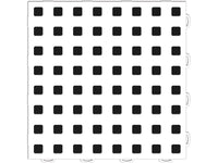 WeatherTech TechFloor - 12in X 12in Tiles - White/Black **Order in Qtys of 10