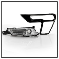 Spyder 18-19 Ford Explorer OEM Full LED Fog Lights w/Switch - Clear (FL-FEXP18-LED-C)