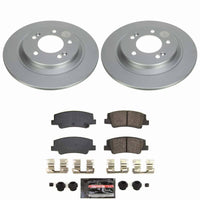 Power Stop 20-26 Hyundai Sonata Rear Z23 Coated Brake Kit
