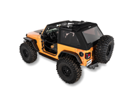 Bestop Trektop Glide Slantback for 18+ Jeep Wrangler JL (Black Diamond)