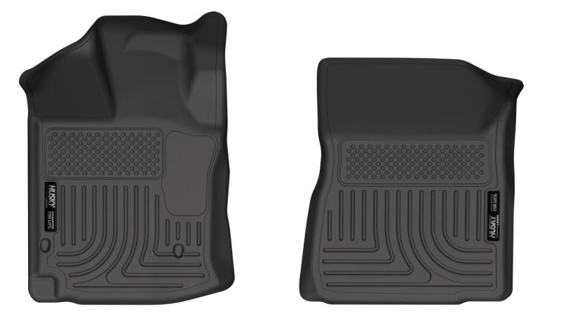Husky Liners 12-14 Toyota Venza WeatherBeater Front Floor Liner - Black