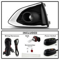 Spyder 2019 Chevy Cruze OEM Style Fog Lights w/ Switch - Clear (FL-CCRZ2019-C)