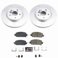 Power Stop 17-25 Honda CR-V Front Z23 Coated Brake Kit
