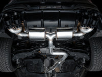 AWE Tuning MK8 Volkswagen Golf R 3in Touring Edition Quad Exhaust - Diamond Black Tips