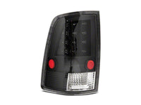Raxiom 09-18 Dodge RAM 1500 LED Tail Lights- Black Housing- Clear Lens
