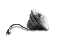 Raxiom 07-08 Jeep Wrangler JK Hi Output LED Headlights/Angel Eye DRL- Black Housing- Clear Lens