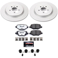 Power Stop 13-19 Ford Explorer Rear Z36 Coated Truck & Tow Brake Kit