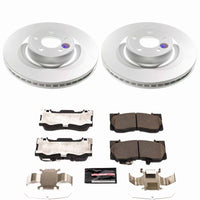 Power Stop 21-23 Ford Mustang Front Z23 Coated Brake Kit