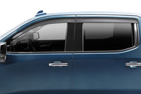 Husky Liners 24-26 GM Silverado/Sierra EV Ventvisor Low Pro 4pc - Smoke