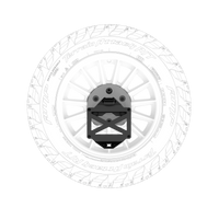 Body Armor 4x4 16-23 Toyota Tacoma/10-24 4Runner Pro Series II Tire Carrier W/ License Plate Holder