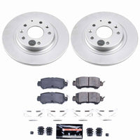 Power Stop 16-18 Mazda CX-3 Rear Z23 Coated Brake Kit