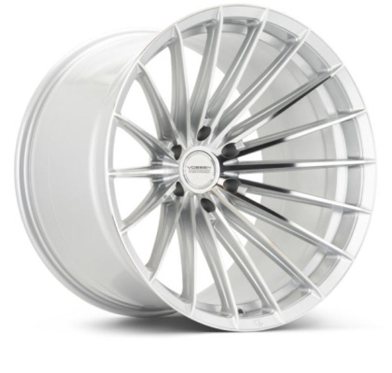 Vossen HFX-4 24x10 - 6x139.7 - ET25 - Deep Face - 106.1 - Silver Polished Wheel