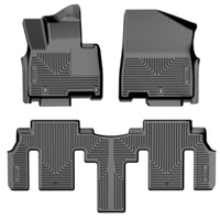 Husky Liners 22-25 Kia Carnival WeatherBeater Front & 2nd Row Floor Liners - Black