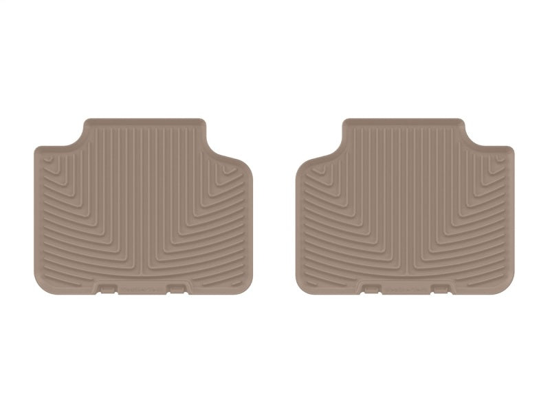 WeatherTech 16-26 BMW X1 28i / 18-26 BMW X2 28i Rear All-Weather Floor Mats - Tan
