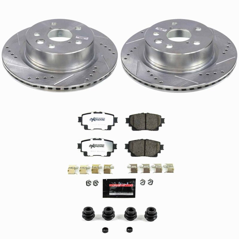 Power Stop 21-25 Lexus IS300 Rear Z36 Truck & Tow Brake Kit