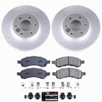 Power Stop 06-09 Chevrolet Trailblazer Front Z23 Coated Brake Kit