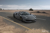 Vossen x Novitec NF10 21x9.5in - 5x114.3 BP - ET38 - Gloss Black Ferrari 296 Front Wheel